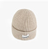 Ganni Beanie A4429 196 Logo Wool Beanie 61662441 [P]