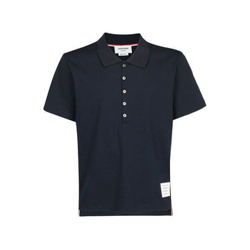 Thom Browne Side Slit Relaxed Fit Polo Shirt 158461870 [P]