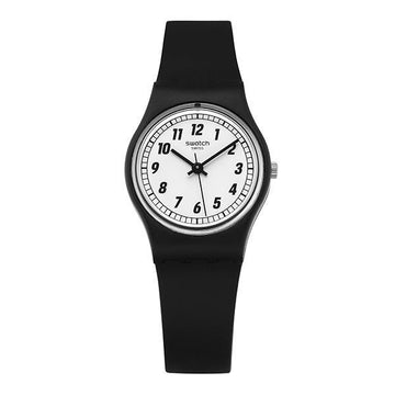 Swatch LB184 Time to SOMETHING BLACK Women's Urethane Watch 41714263 [P]