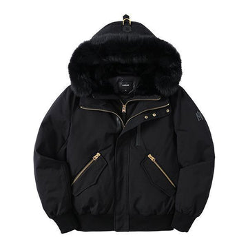 MACKAGE DIXON-BX DOWN BOMBER BLACK-GOLD 41211823 [P]