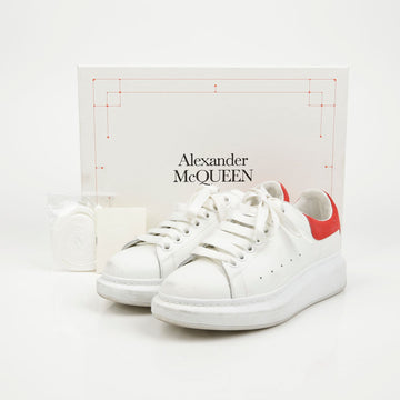 ALEXANDER MCQUEEN Oversole Red Tab Weiße Sneaker 158777839 [P]