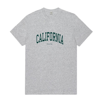 SPORTY & RICH Heather Gray Unisex Short Sleeve T-Shirt TO043622501GY03 140215320 [P]