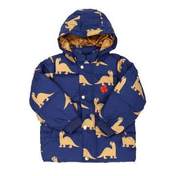 MINI RODINI ダイノス フード プッファー キッズパディング 2571010960 148520029 [P]