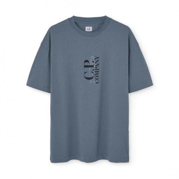 CP COMPANY Jersey-T-Shirt mit Logo 18CMTS177A 005100W 872 151056630 [P]