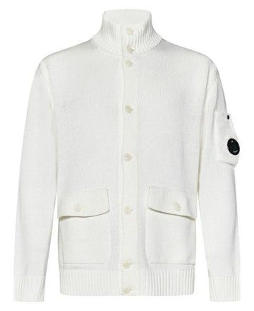 CP COMPANY Komfortabler Baumwoll-Knopfstrickjacke 151056970 [P]