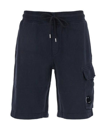 CP COMPANY Baumwolle Diagonal Fleece Logo Shorts 18CMSB101A 110044G 888 151056993 [P]