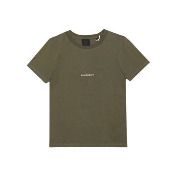 Givenchy Short Sleeve Akitaife Logo Kids T-Shirt H30719 653 140279181 [P]