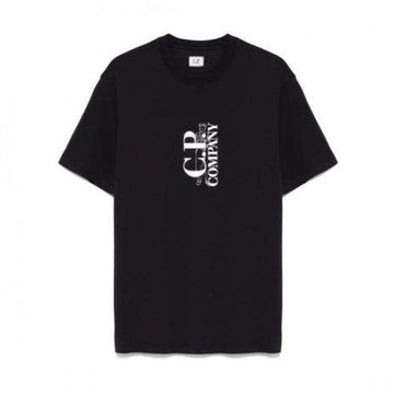 CP Company Jersey Vertical Logo T-Shirt 151057284 [P]