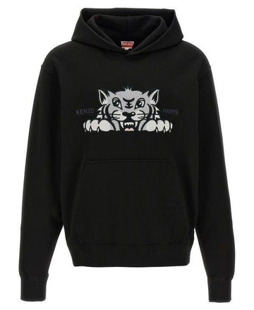 KENZO Happy Tiger Stickerei Hoodie T-Shirt 151059855 [P]