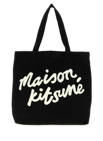 Maison Kitsune HANDWRITING Tote Bag PW05124WW9042 P199 151059973 [P]