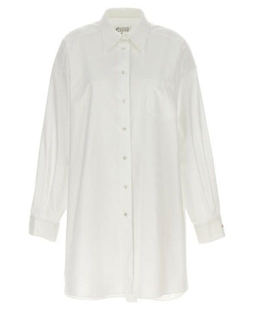 MAISON MARGIELA Hemd Kleid S51DL0253 S54750 100 151060240 [P]