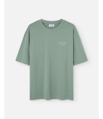 Maison Kitsune HANDWRITING Embroidered Oversized OM00123KJ0119 0078 151060343 [P]