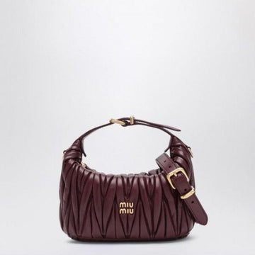 Miu Miu Napa Leather Hobo Bag 151060608 [P]