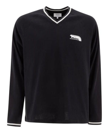 Maison Kitsune Flash Fox Raglan Long Sleeve T-Shirt 151060826 [P]