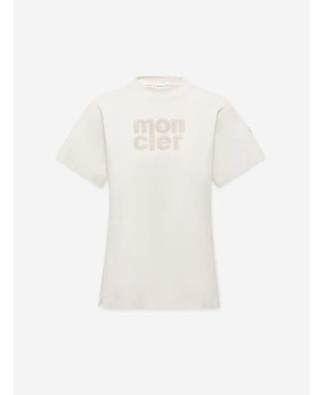 MONCLER Teddy-Logo Baumwoll T-Shirt 8C00028 89AUO 036 151061575 [P]