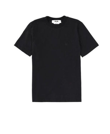 MSGM スモールロゴ刺繍Tシャツ 3941MDM96 257798 99 151062058 [P]