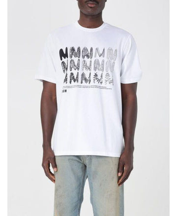 MSGM White Jersey T-Shirt 151062354 [P]