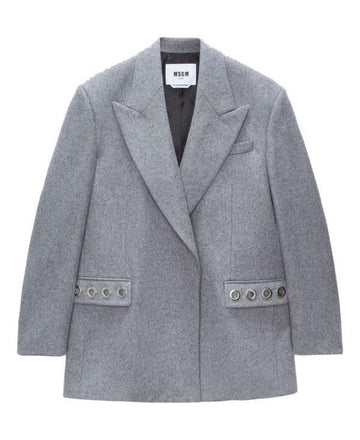 MSGM Structured Wool Jacket 151062397 [P]