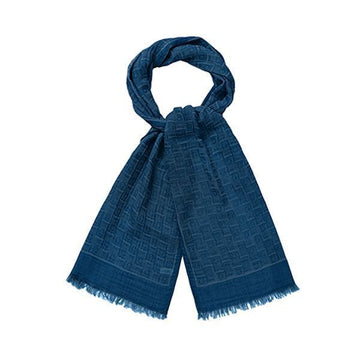 Salvatore Ferragamo Gancini Monogram Print Stole Mens Scarf stamp: 52 0118 0776122 101707166 [P]