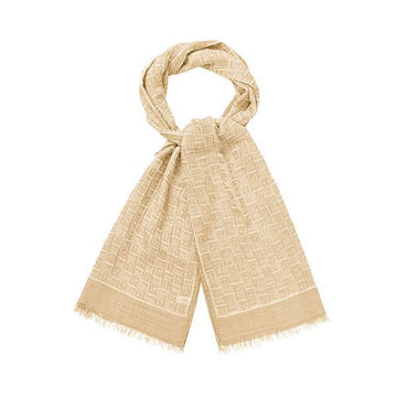 Salvatore Ferragamo Gancini Monogram Print Stole 101707158 [P]