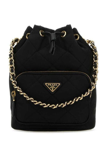 PRADA Re-Edition 1995 Ketten-Nylon Schultertasche 151072225 [P]