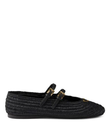Prada Crochet Ballerina Flat Shoes 151072369 [P]
