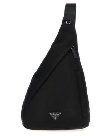 PRADA ナイロンとレザーのバックパック 2VZ092 2DMG F0002 151072681 [P]