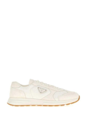 PRADA スウェードとリナイロンのスニーカー 2EE455 F G000 D7R F0304 151072856 [P]