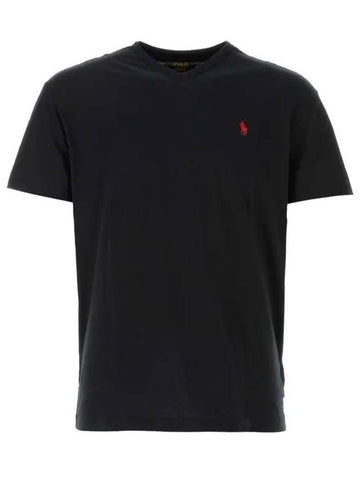 POLO RALPH LAUREN Klassischer V-Ausschnitt T-Shirt aus Jersey 710708261006 151073027 [P]