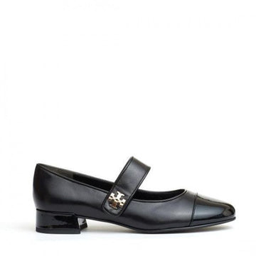 TORY BURCH キャップトゥメリージェーンヒールバレエ 160313 004 151102644 [P]