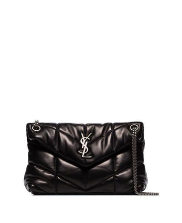Saint Laurent Quilted Puffer Small Bag 577476 1EL00 1000 151102796 [P]