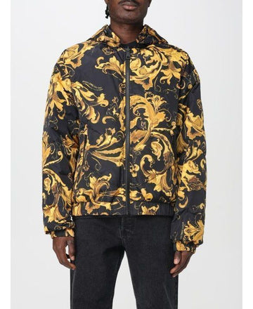 VERSACE Porzellan Barock Wendepufferjacke Schwarz 79GAUD16 CQSD3 G89 151103672 [P]
