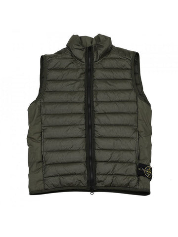 STONE ISLAND Loom ウーブン Chambers リサイクル ナイロン ダウンTC ベスト 8115G0724 V0059 151103959 [P]