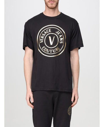 Versace Emblem Patch T-Shirt 78GAHT01CJ00T G89 151104078 [P]