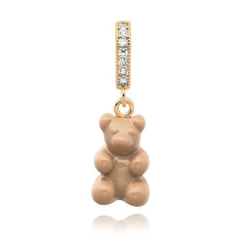 CRYSTAL HAZE JEWELRY NOSTALGIA BEAR-SALT CARAMEL-PAVE CONNECTOR Damen Anhänger 151110339 [P]
