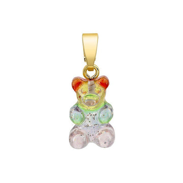 CRYSTAL HAZE JEWELRY NOSTALGIA BEAR-RAINBOW-CLASSIC CONNECTOR Damen Anhänger 151110354 [P]