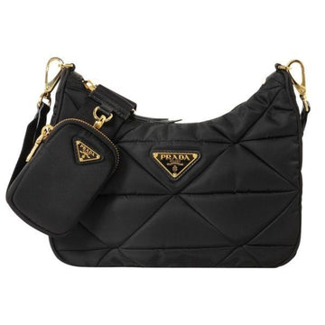 PRADA 26SS パディング ナイロン ショルダーバッグ (1BC151 VD9M RDJN F0632) 149103755 [P]