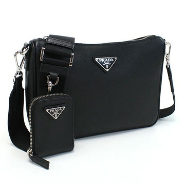 Prada Saffiano Leather Shoulder Bag 114941047 [P]