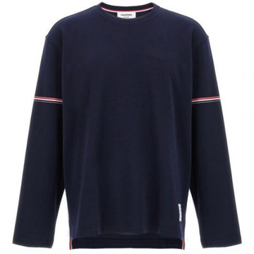 THOM BROWNE コットンラグビー長袖Tシャツ 146733126 [P]