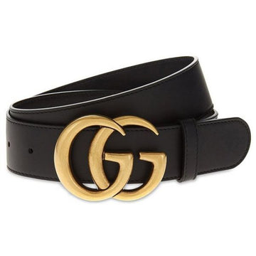 Gucci Wide Leather Belt 75861891 [P]