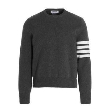 Thom Browne Cotton Milano Stitch 4-Bar Pullover Knit 115101818 [P]