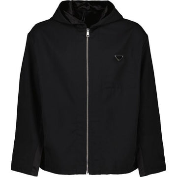Prada Wool Hooded Bomber Jacket (SGC195 11A6 F0002) 149145822 [P]