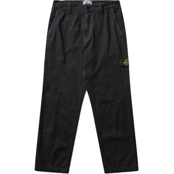 STONE ISLAND 5100008 Bio-Panama-Baumwolle Lockere Chino-Hose mit Druckknopf-Taschen 150285360 [P]