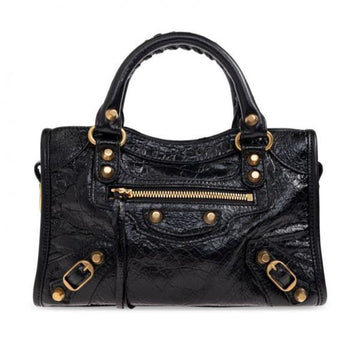 BALENCIAGA Le City Mini Bag Vintage Gold Decoration (806395 210F6 1000) 155677591 [P]