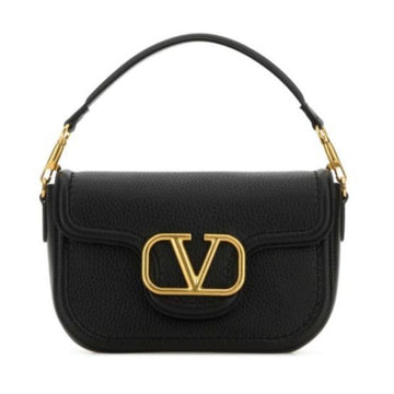 VALENTINO Jacquard-Riemen-Design Schultertasche aus weichem, strukturiertem Kalbsleder 155698432 [P]