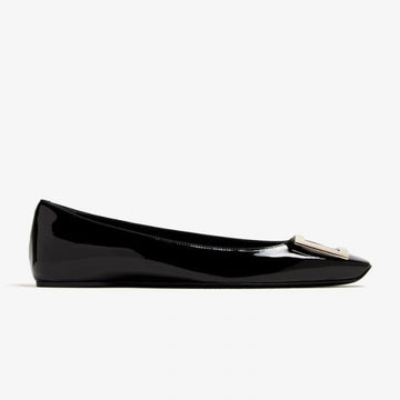 Roger Vivier Trumpet Metal Buckle Ballerina Flat 153853562 [P]