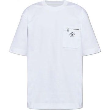 FENDI BAUTE COTTON T-SHIRT 154029445 [P]