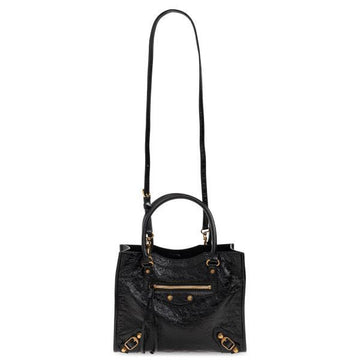 BALENCIAGA 26SS Le Cité Mini Tote Bag mit Vintage-Gold-Akzenten (852608 210F6 1000) 155780744 [P]