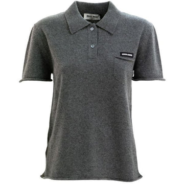 MIU MIU Kaschmir Polo Shirt (MML01V 19DJ F0480) 155778942 [P]