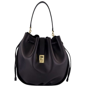 Salvatore Ferragamo Hug Buckle Bucket Bag 155790253 [P]
